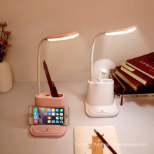 Creative Multi-Function LED Table Lamp with Mini Fan